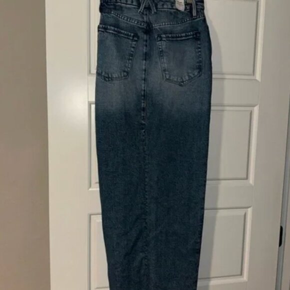Good American Denim Maxi Skirt 00 - Picture 2 of 2